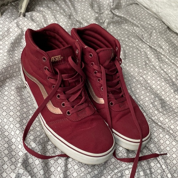Vans Shoes - Maroon Vans